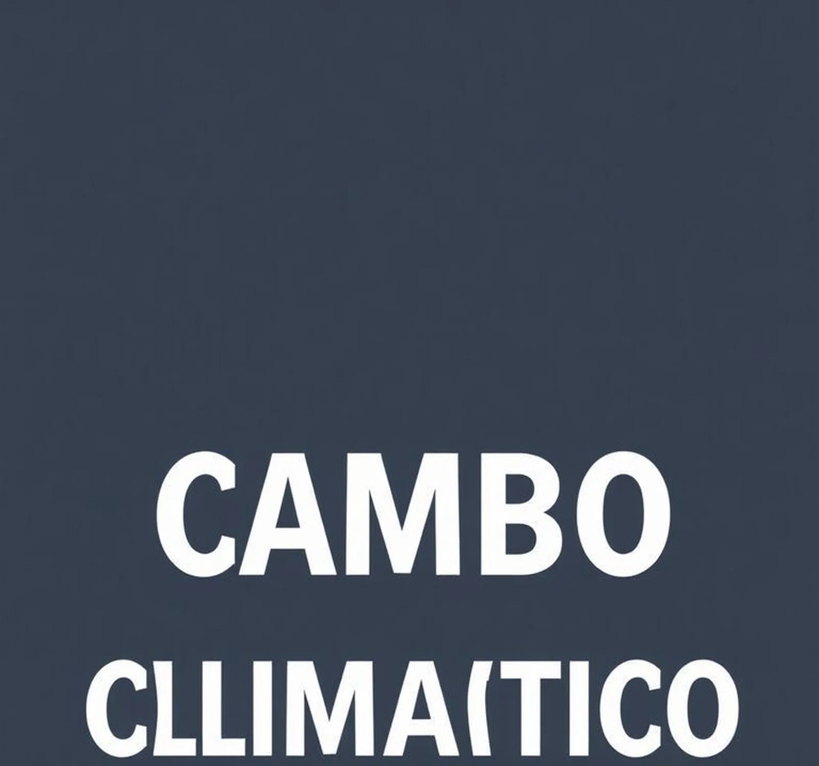cambio climatico 1