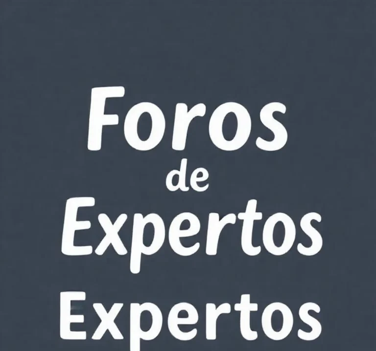 foros de expertos