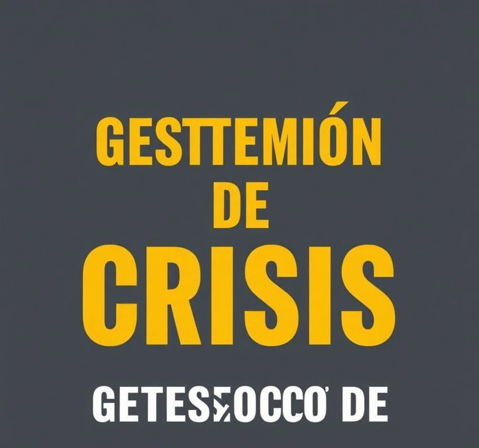gestion de crisis