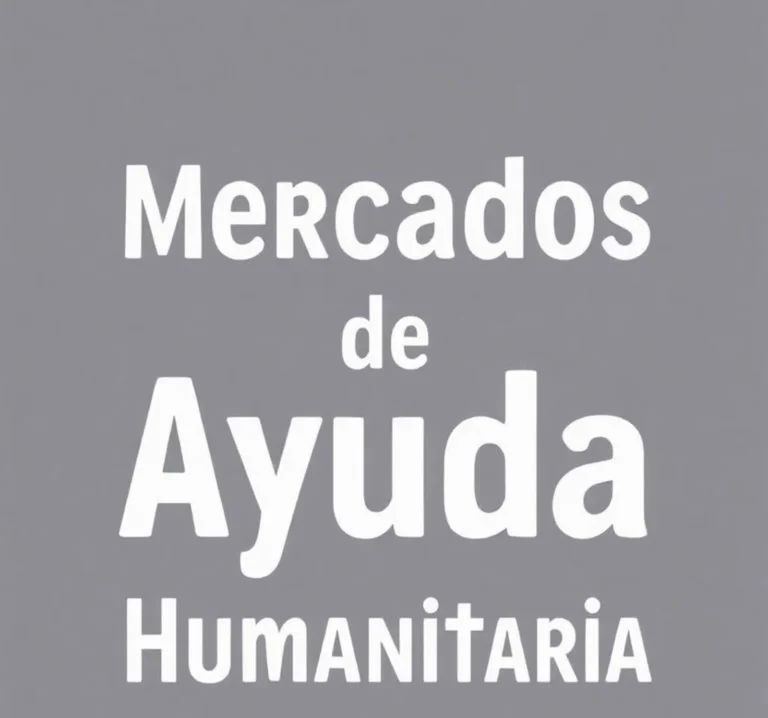 mercados de ayuda humanitaria