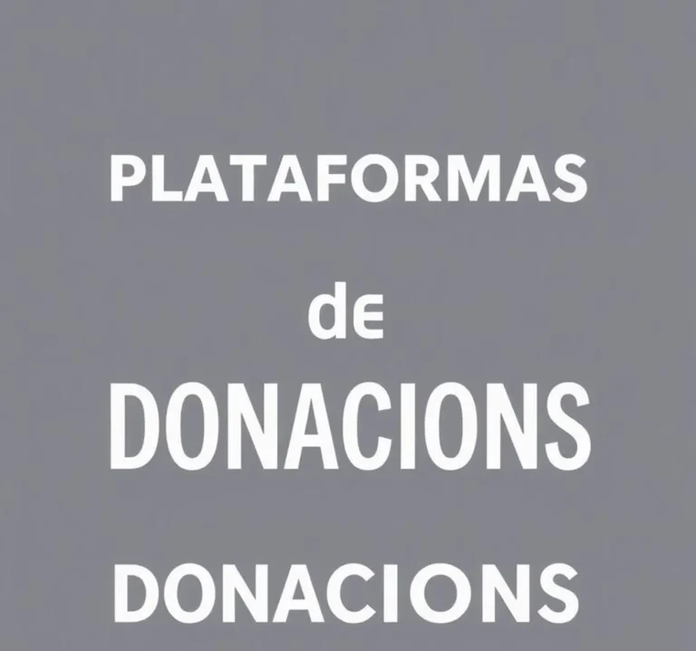 plataformas de donaciones
