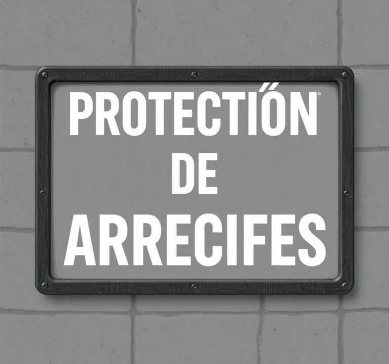 proteccion de arrecifes