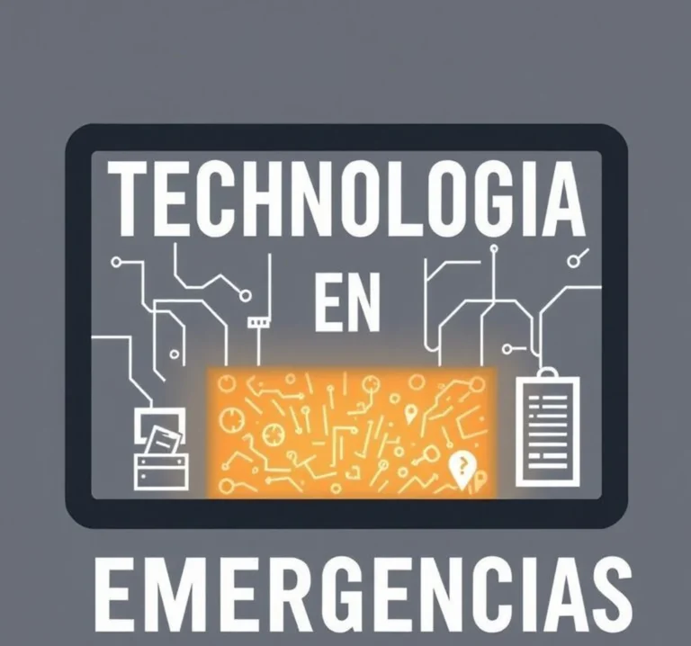 tecnologia en emergencias