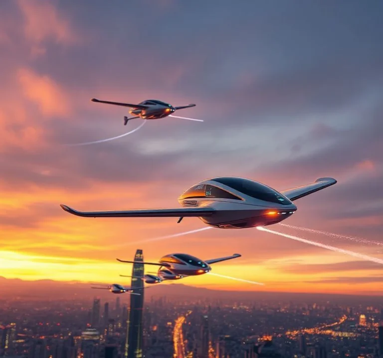 vehiculos electricos voladores